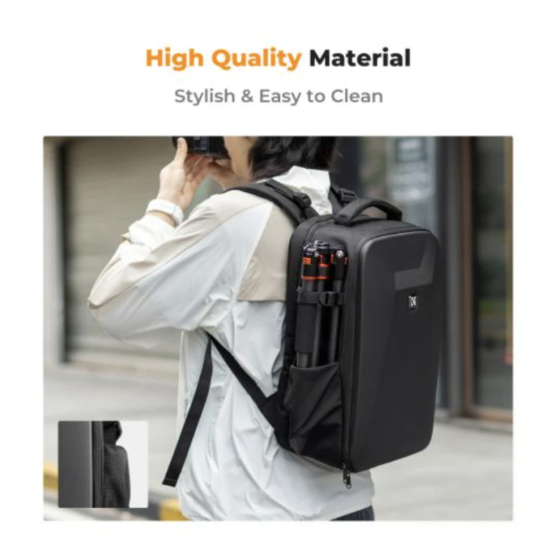 Balo máy ảnh K&F Concept Hardshell DSLR-Balo 22L Nature Wander 10 (Đen)