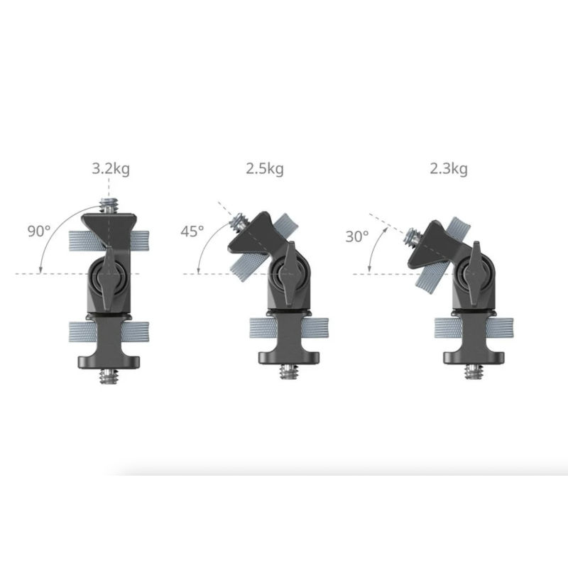 SmallRig 4886 – Giá đỡ hỗ trợ màn hình có thể xoay và nghiêng với 1/4