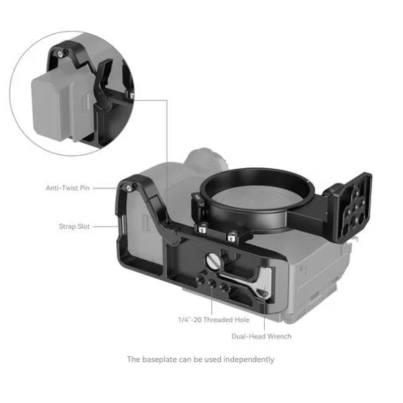 SmallRig 4148 – ngàm xoay ngang dọc cho Sony A7R IV/A7 IV/A7S III/A7R V