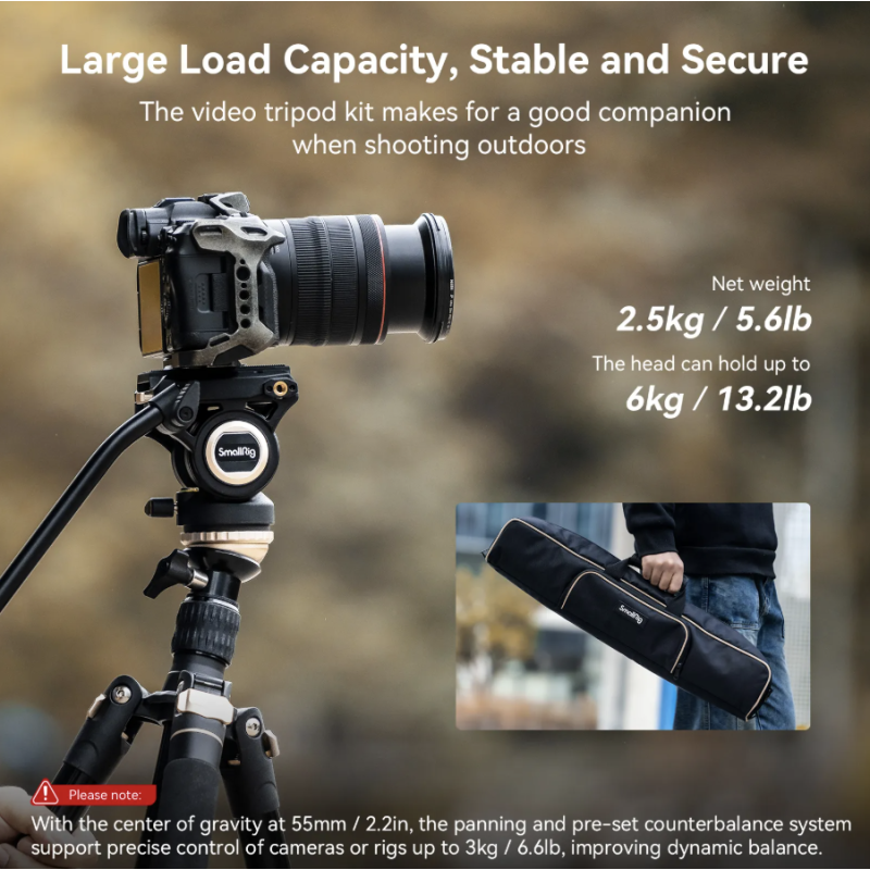 Video Tripod Smallrig Kit CT-210