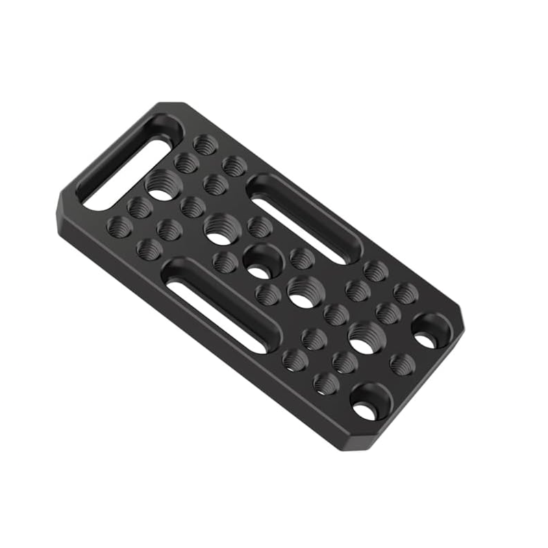 Cheese Plate DINESK có ren 1/4 3/8, tấm chuyển đổi Camera Tấm dễ dàng cho thanh ray, mộng én và thanh ngắn