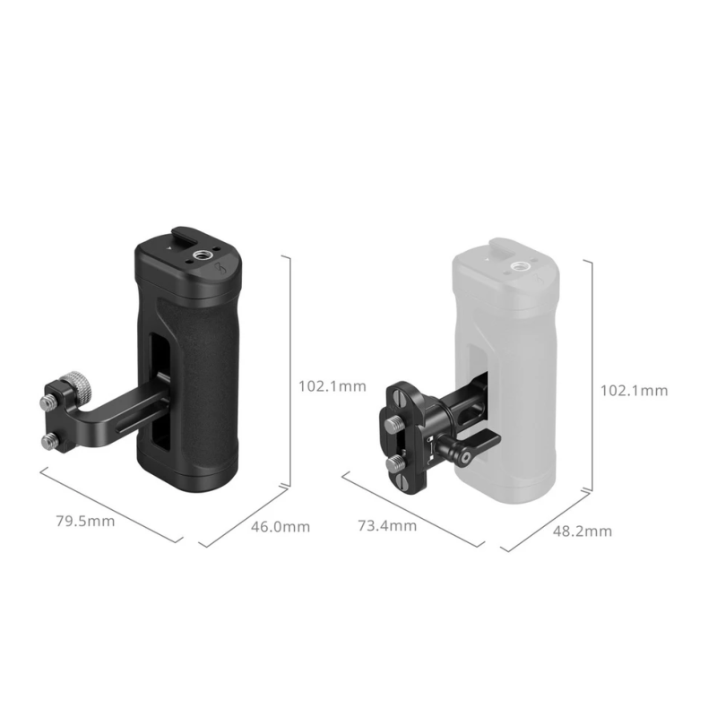 Side Handle SmallRig mini ngàm nato + 2 ốc 1/4 - 5532