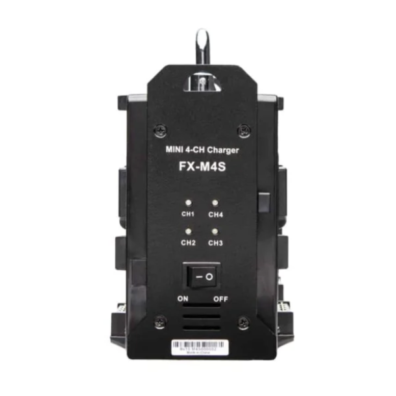 Bộ sạc 4 kênh FXLION FX-M4S 16,8V / 2A V-Mount