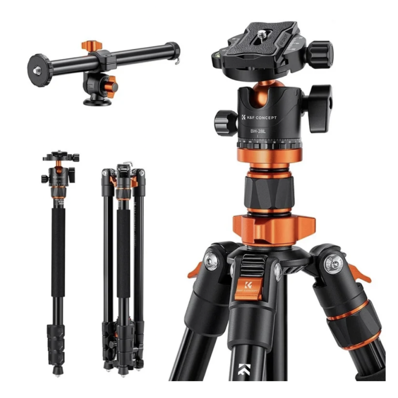 Chân máy K&F Concept K234A7 + BH-28L KF09.087V6