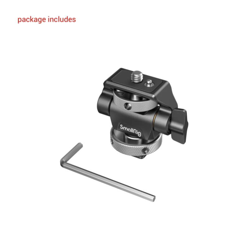 SmallRig 2905B Giá đỡ và xoay nghiêng có thể điều chỉnh và kèm ngắn phụ kiện (cold shoe)