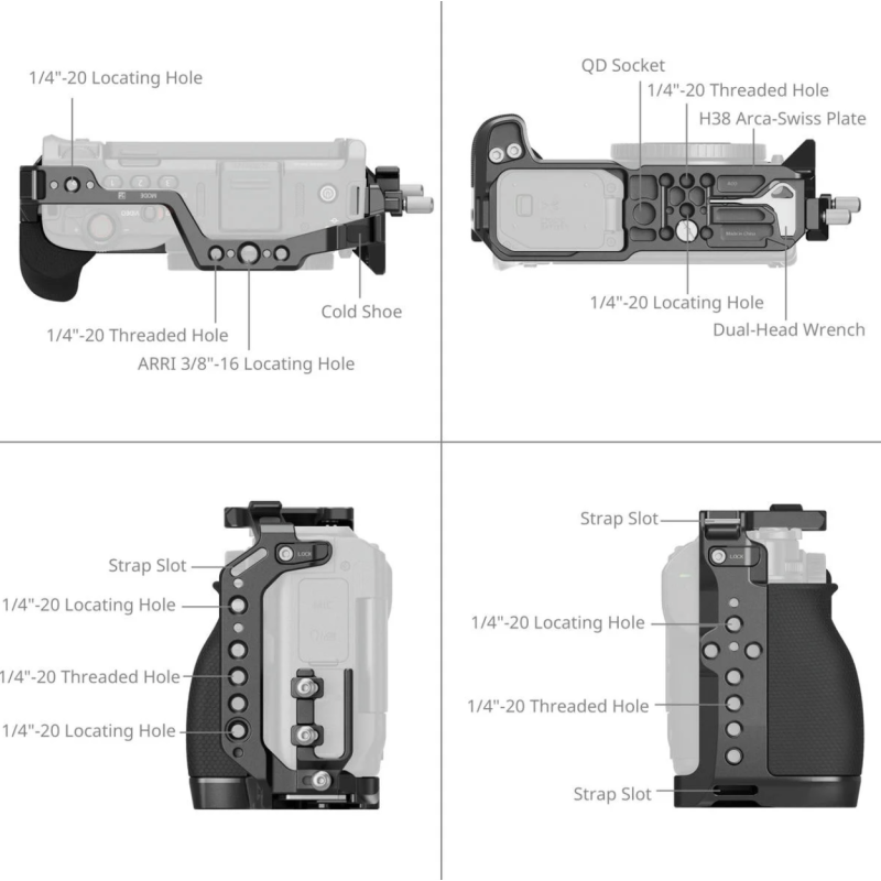 SmallRig Cage for Nikon ZR 5467