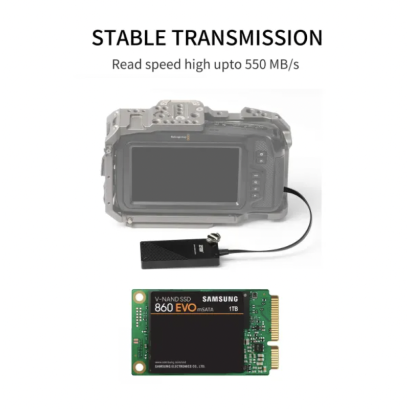 Bộ chuyển đổi ZITAY CFast sang SSD, thẻ nhớ CFast 2.0 sang SSD MSATA