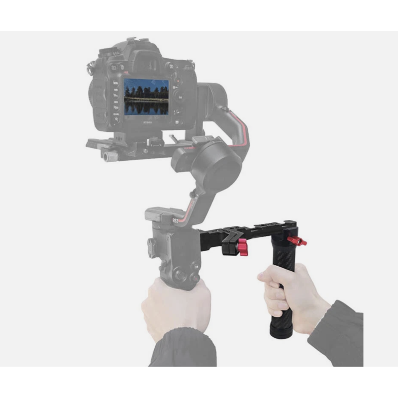 Tay cầm phụ Handle Grip giúp ổn định thao tác quay hỗ trợ cho các dòng gimbal DJI RSC2 / RS2 / RS3 / RS3 Pro