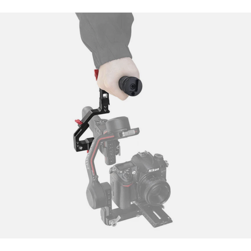 Tay cầm phụ Handle Grip giúp ổn định thao tác quay hỗ trợ cho các dòng gimbal DJI RSC2 / RS2 / RS3 / RS3 Pro