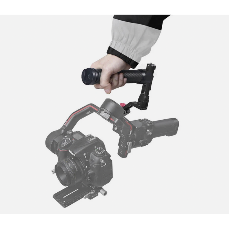 Tay cầm phụ Handle Grip giúp ổn định thao tác quay hỗ trợ cho các dòng gimbal DJI RSC2 / RS2 / RS3 / RS3 Pro
