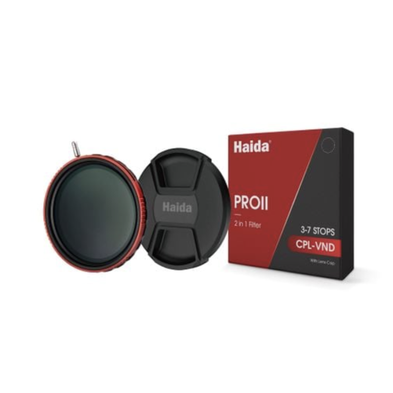 Kính lọc Haida PROII CPL-VND 2 in 1 Filter 77mm/82mm - 77mm