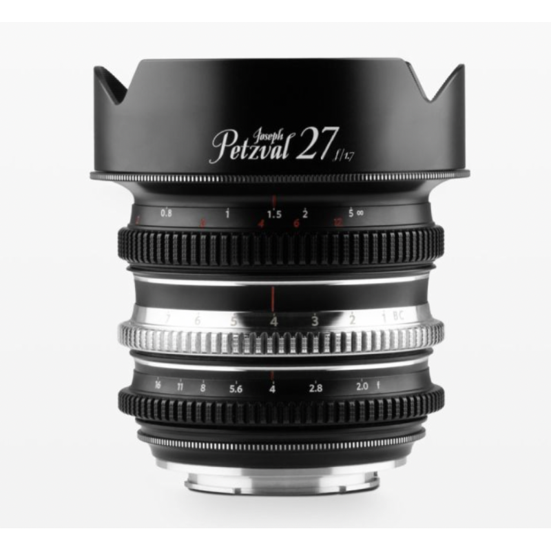 Ống kính Joseph Petzval 27 f/1.7 điều khiển hiệu ứng bokeh ghép nối lấy nét