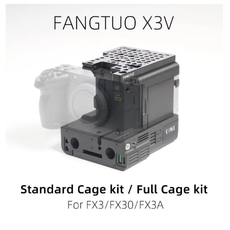 Bộ Fangtuo X3V phù hợp với khung bảo vệ máy quay Sony fx3 cineback (Không có tay nắm)