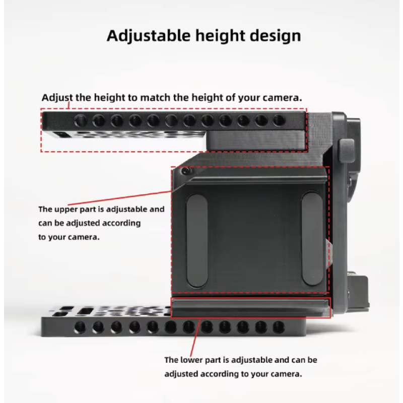 Bộ tản nhiệt FANGTUO M5V PRO dành cho máy ảnh Sony ZV-E10 Mark I & Mark II, kèm phụ kiện mở rộng pin V-Mount ( Thích Nghi  Fx3,Fx30 , A7V, A7R5 , R5 , R5ii , R6Iii , R6iii , Zv-e10)