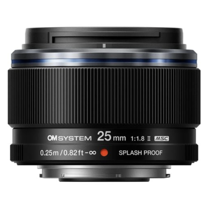 Ống kính OM SYSTEM M.Zuiko Digital 25mm F1.8 II ngàm Micro Four Thirds