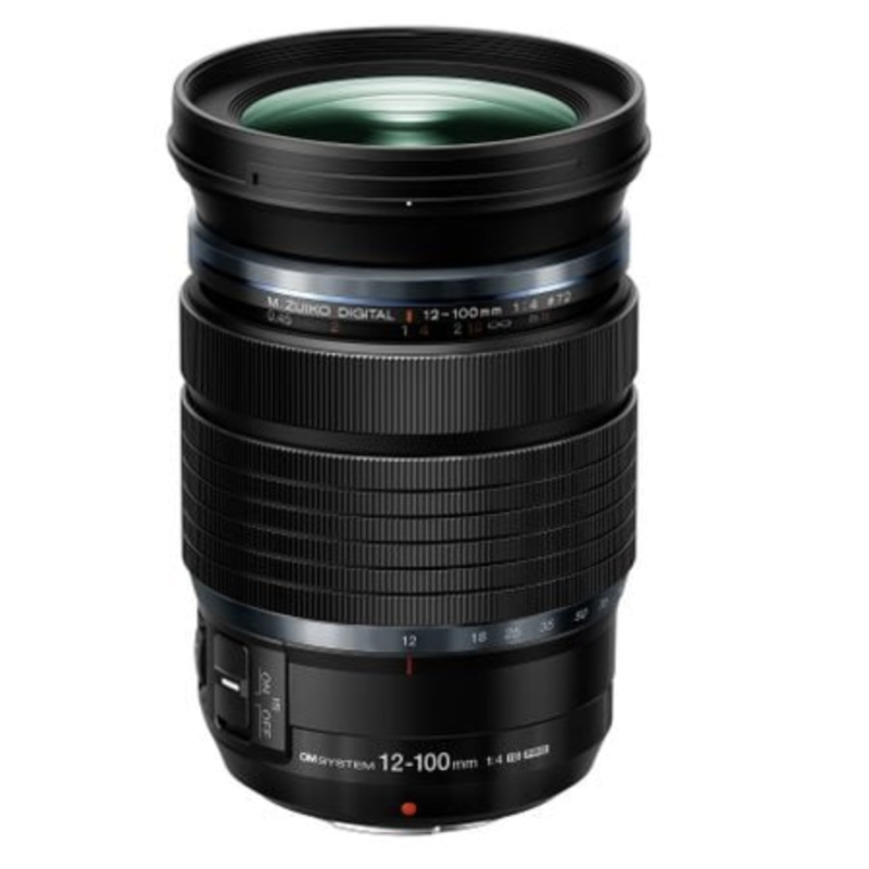 Ống kính OM SYSTEM M.Zuiko Digital ED 12-100mm F4 IS PRO ngàm Micro Four Thirds