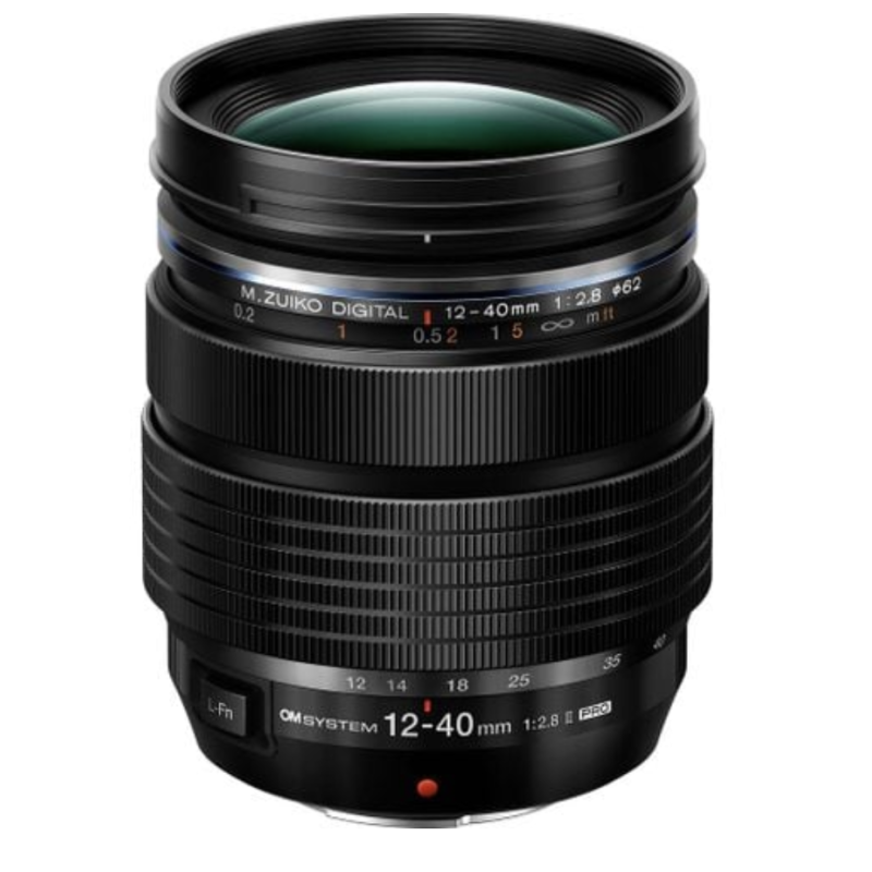 Ống kính OM SYSTEM M.Zuiko Digital ED 12-40mm F2.8 PRO II ngàm Micro Four Thirds