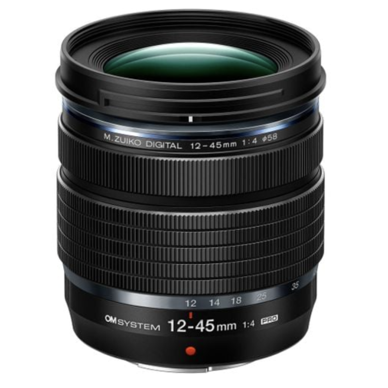 Ống kính OM SYSTEM M.Zuiko Digital ED 12-45mm F4 PRO ngàm Micro Four Thirds