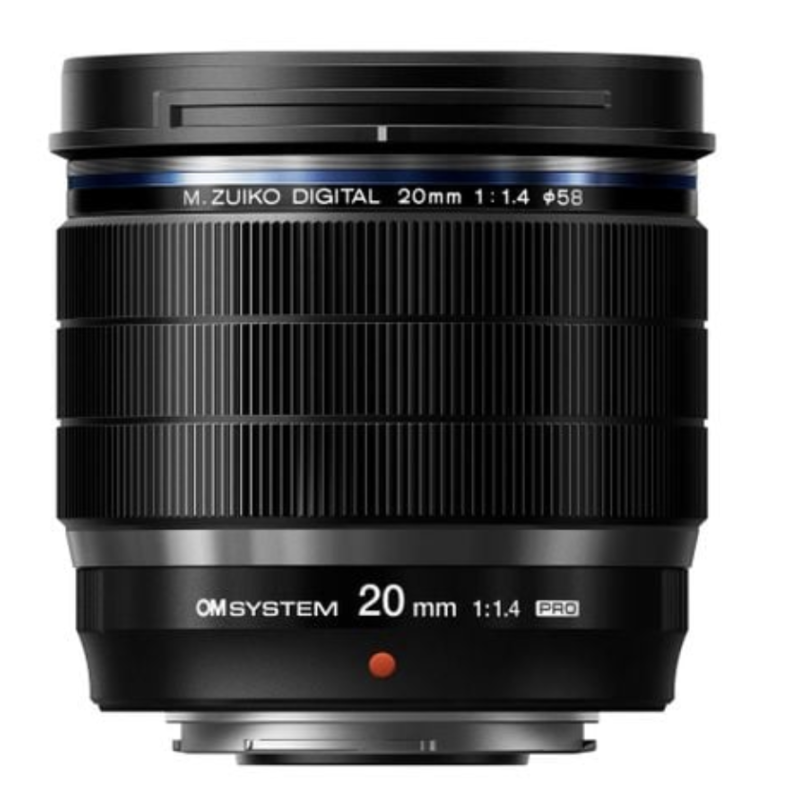 Ống kính OM SYSTEM M.Zuiko Digital ED 20mm F1.4 PRO ngàm Micro Four Thirds