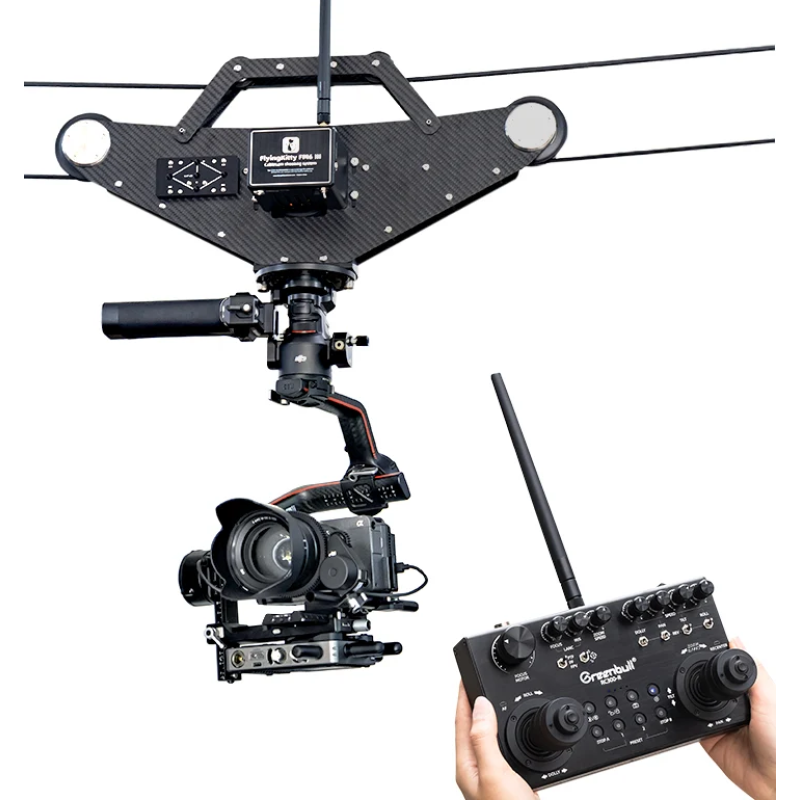 Hệ thống Cablecam Greenbull FM6 III, tải trọng 6kg