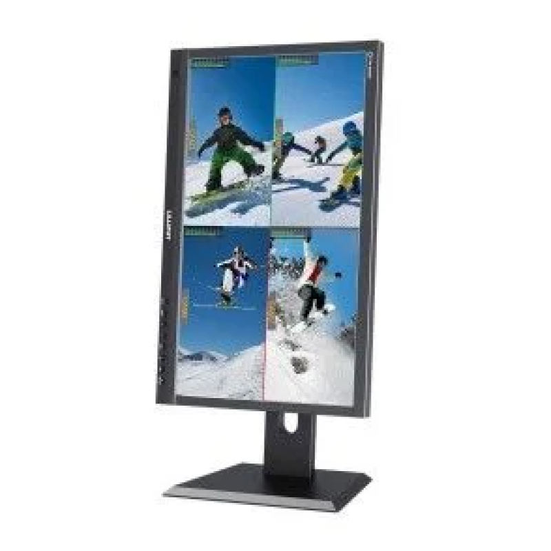 Màn hình Lilliput PVM220S phát trực tiếp, chia màn hình thành bốn phần, đa khung hình.