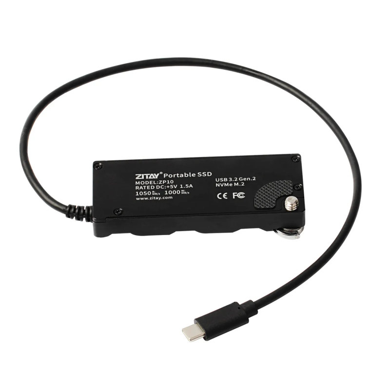 Sản phẩm mới ra mắt: Bộ chuyển đổi USB C sang SSD NVME của ZITAY dành cho máy quay BMPCC 4K 6K ZCAM. Item NO.: CS10