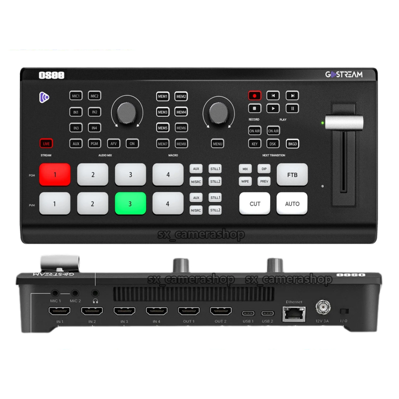 BỘ TRỘN OSEE GOSTREAM DECK 4K - 4 INPUT HDMI 4K