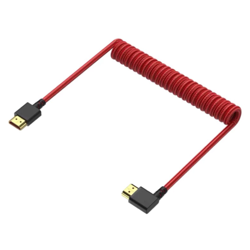 Dây HDMI to HDMI 4K/8K có khuỷu L dài 50cm