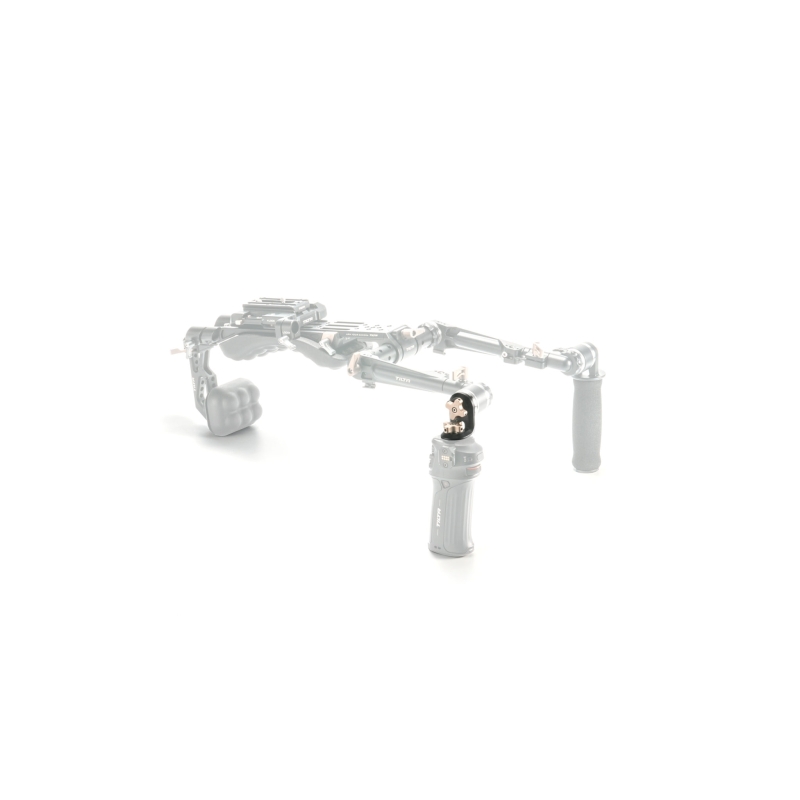 Tilta Bộ chuyển đổi góc phải Rosette sang 1/4"-20 với chốt định vị – Đen