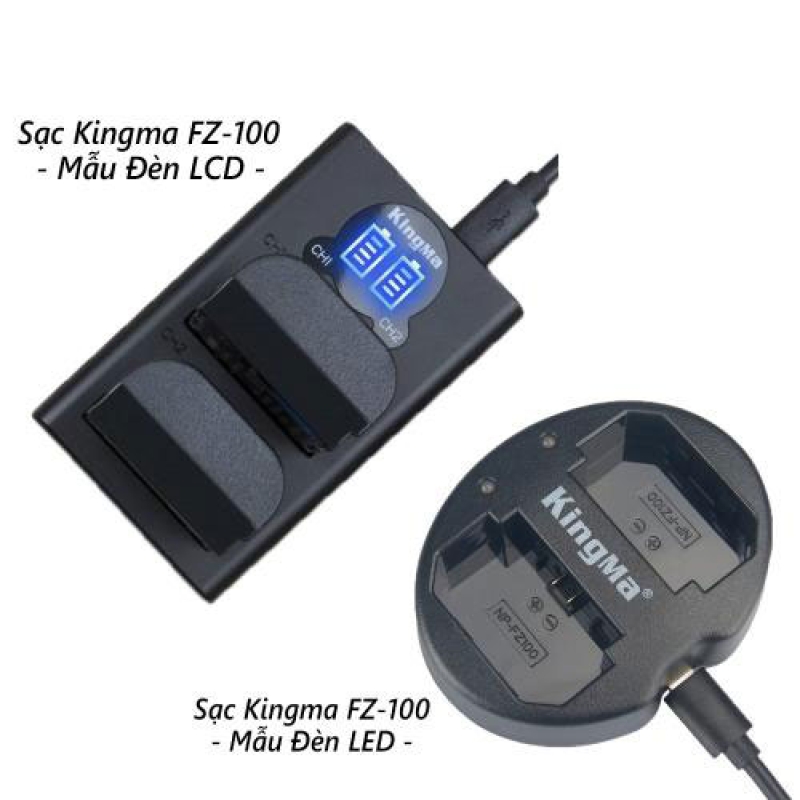 Bộ pin sạc Kingma NP-FZ100 cho Sony A9/A7RIII/A7III