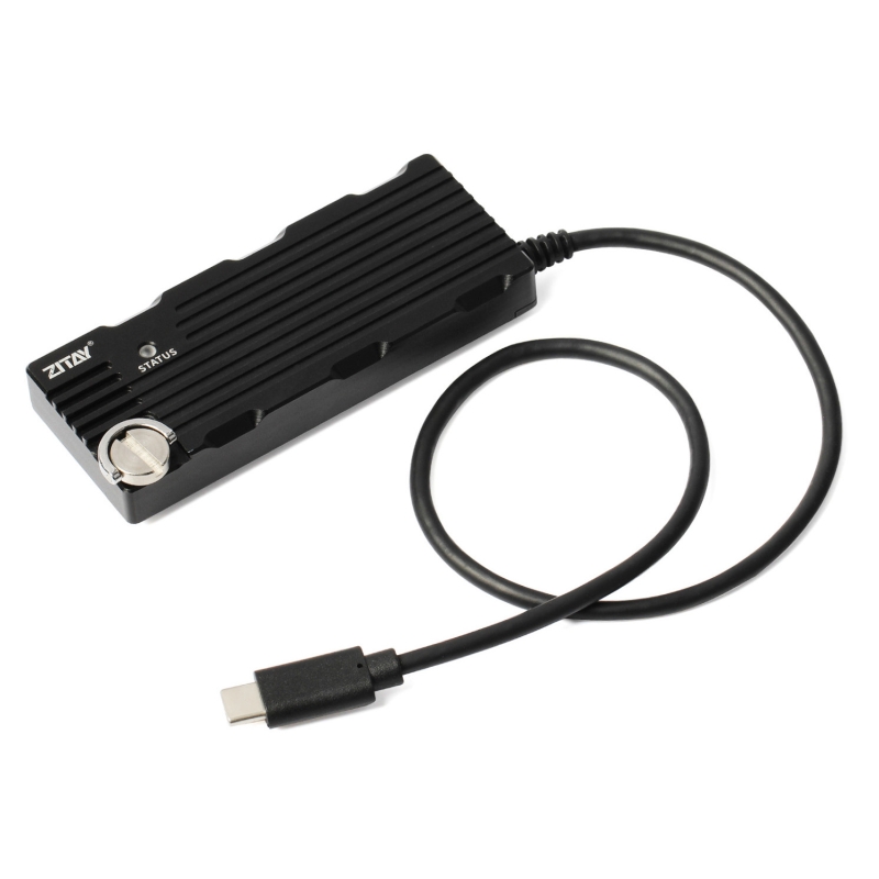 Sản phẩm mới ra mắt: Bộ chuyển đổi USB C sang SSD NVME của ZITAY dành cho máy quay BMPCC 4K 6K ZCAM. Item NO.: CS10