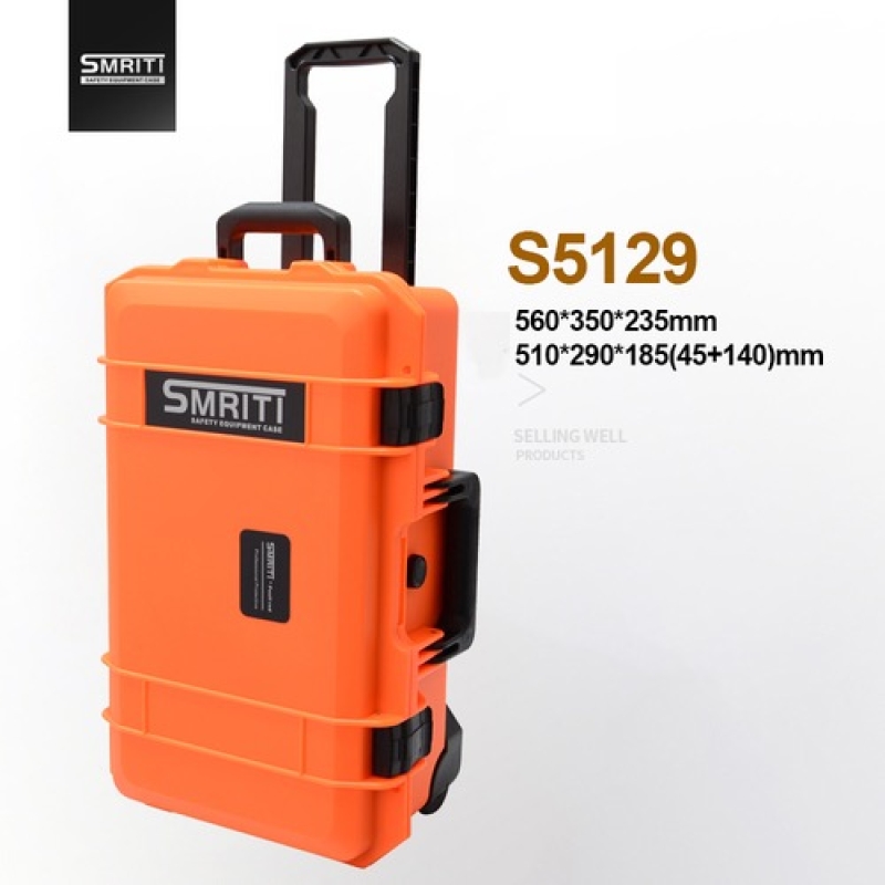 Vali chống sốc, chống nước Smriti S5129 dùng để đựng đồ thiết bị quay phim, chụp ảnh, len, máy quay Màu Cam (FULL VAT)