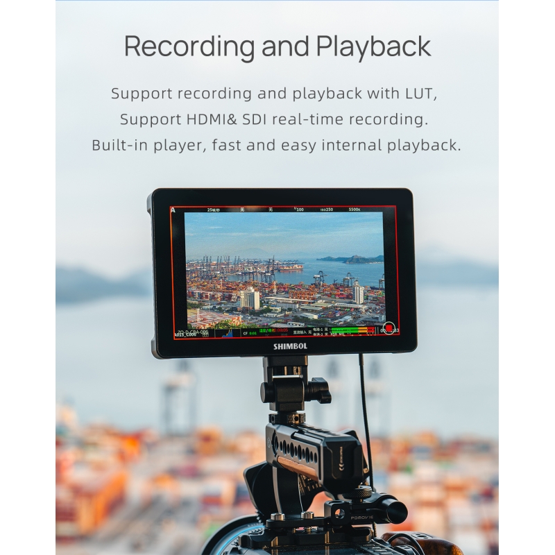 Màn hình ghi hình video Memory-7PRO-SHIMBOL 7"