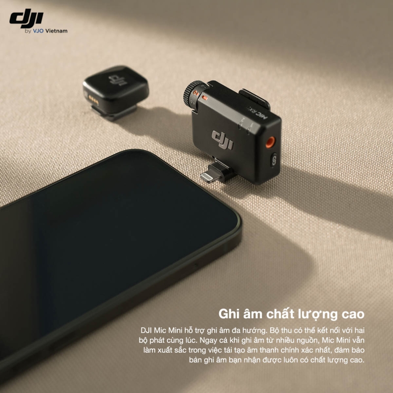 DJI Mic Mini (2TX+1RX+Charging Case)