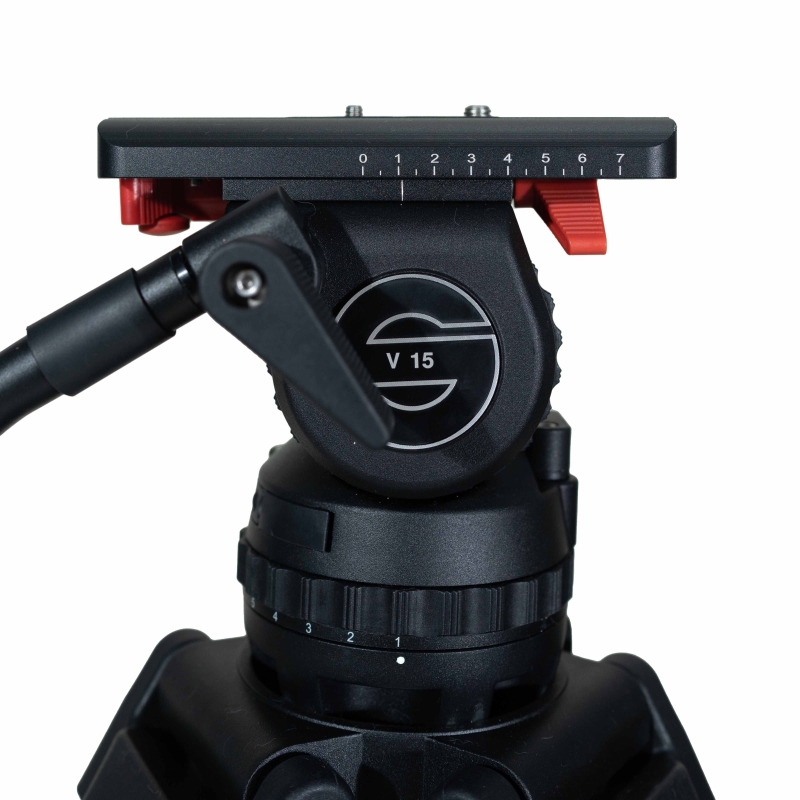 Chân máy quay Tripod  V15 Carbon FULL VAT