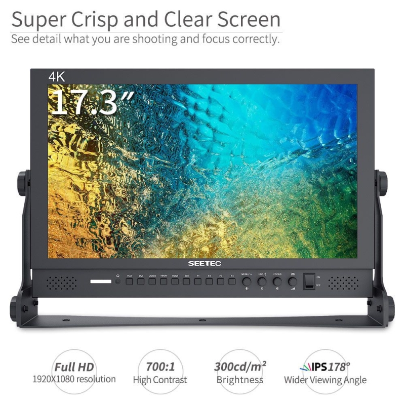Monitor 4K HDMI 17.3 inch 3G-SDI P173-9HSD SEETEC