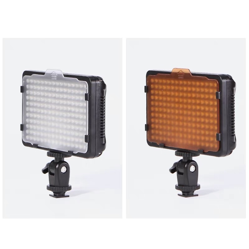 Đèn LED 176 máy ảnh giúp tăng độ sáng cho máy ảnh, máy quay phim