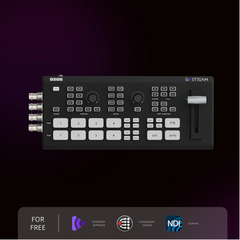  Bàn trộn Osee GoStream Duet SDI/HDMI - Bộ chuyển mạch trộn video phát trực tiếp