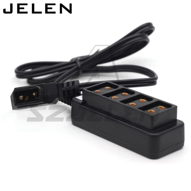 Dây cáp Chia 4 cổng nguồn IWO Dtap Male sang Dtap Female cho pin Máy ảnh