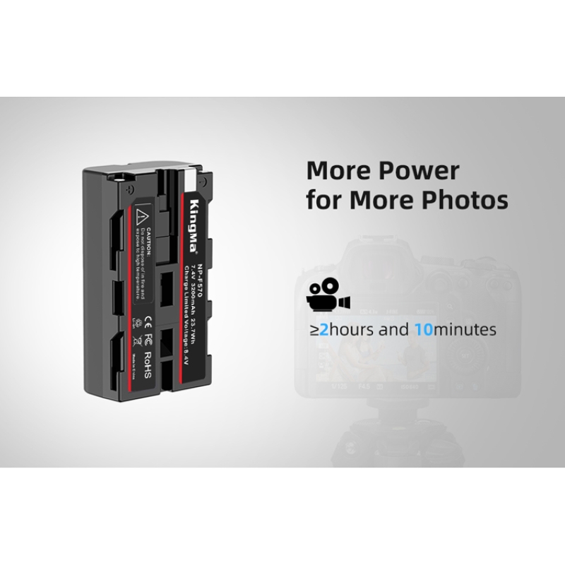 KingMa NP-F550 3200mAh Battery