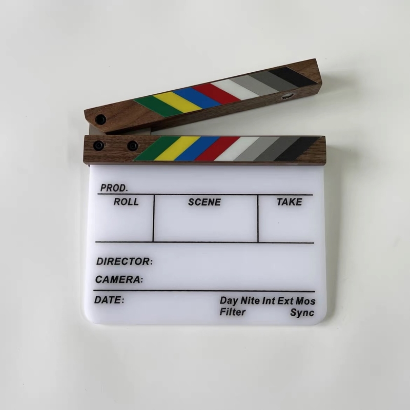Bảng Clapperboard bằng gỗ cao cấp
