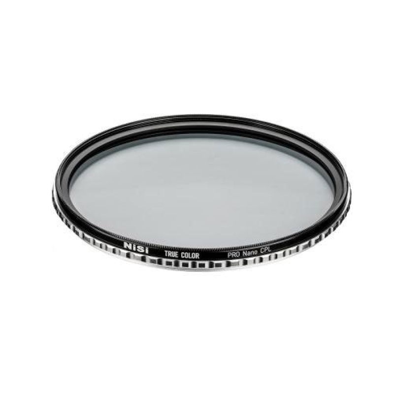 Filter NiSi 82mm True Color Pro Nano CPL/Kính lọc CPL cắt được phản sáng cho máy ảnh