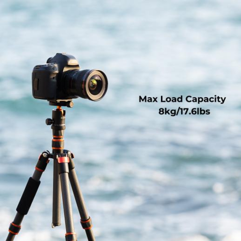 Chân máy K&F bằng sợi carbon C225C0+BH-25 (BA225)