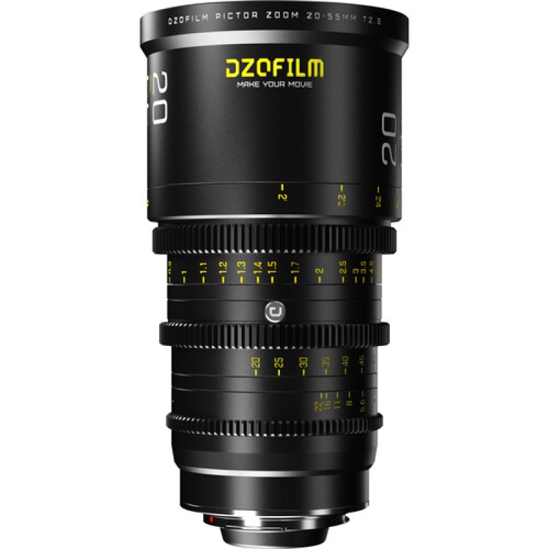 Set Ống kính zoom DZOFilm Pictor 20-55mm và 50-125mm T2.8 Super35 (Ngàm PL và Ngàm EF, Đen)