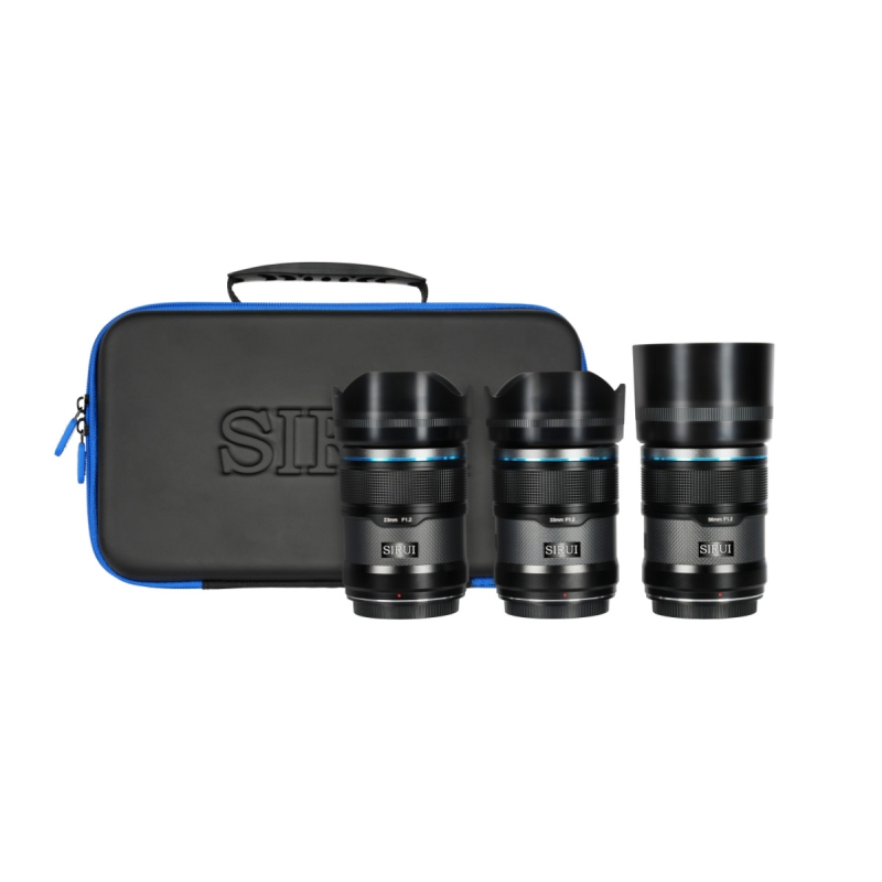 Bộ ống kính lấy nét tự động SIRUI Sniper Series F1.2 APS-C 23/33/56mm for Nikon Z 