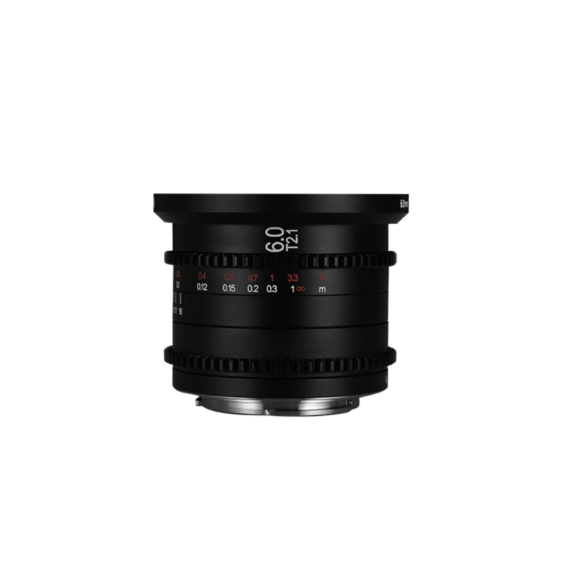 Ống kính Laowa 6mm T2.1 Zero-D MFT Cine