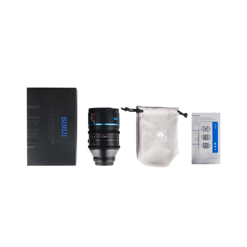 Ống kính SIRUI Venus 75mm T2.9 1.6x Anamorphic RF mount
