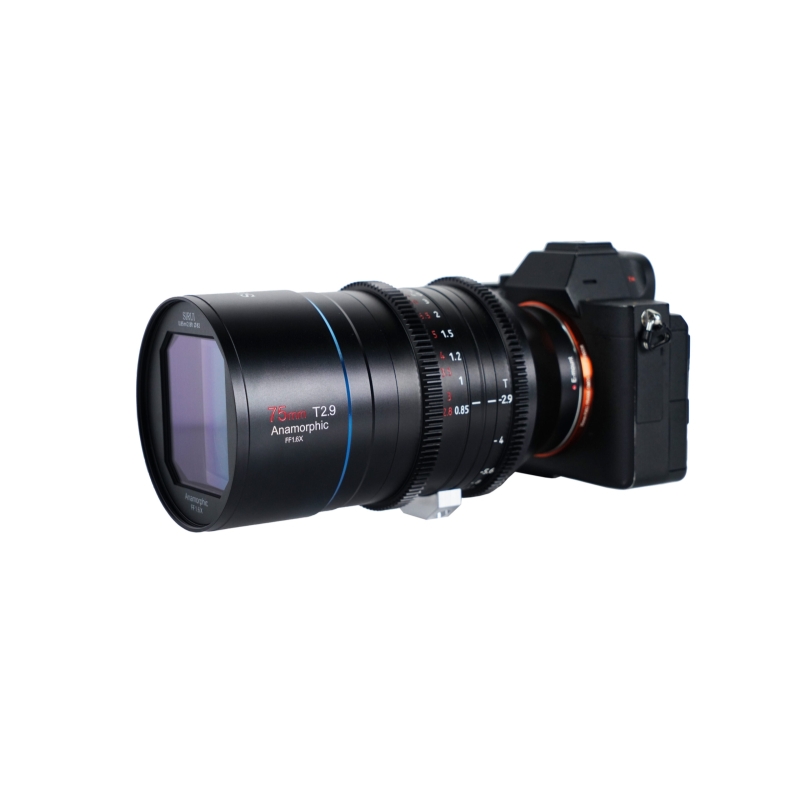 Ống kính SIRUI Venus 75mm T2.9 1.6x Full-Frame Anamorphic L mount
