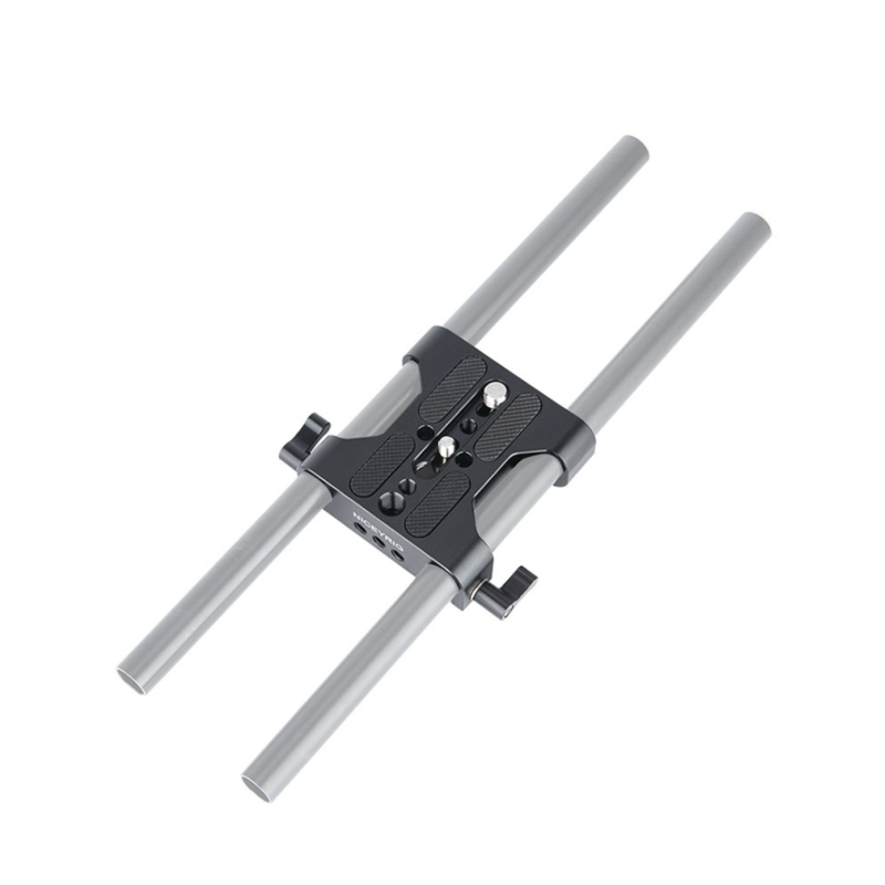 Tấm Đế Máy Ảnh Đa Năng NICEYRIG Với Kẹp Thanh Ray Cho DSLR Rig, Hệ Thống Hỗ Trợ Thanh Ray 15Mm