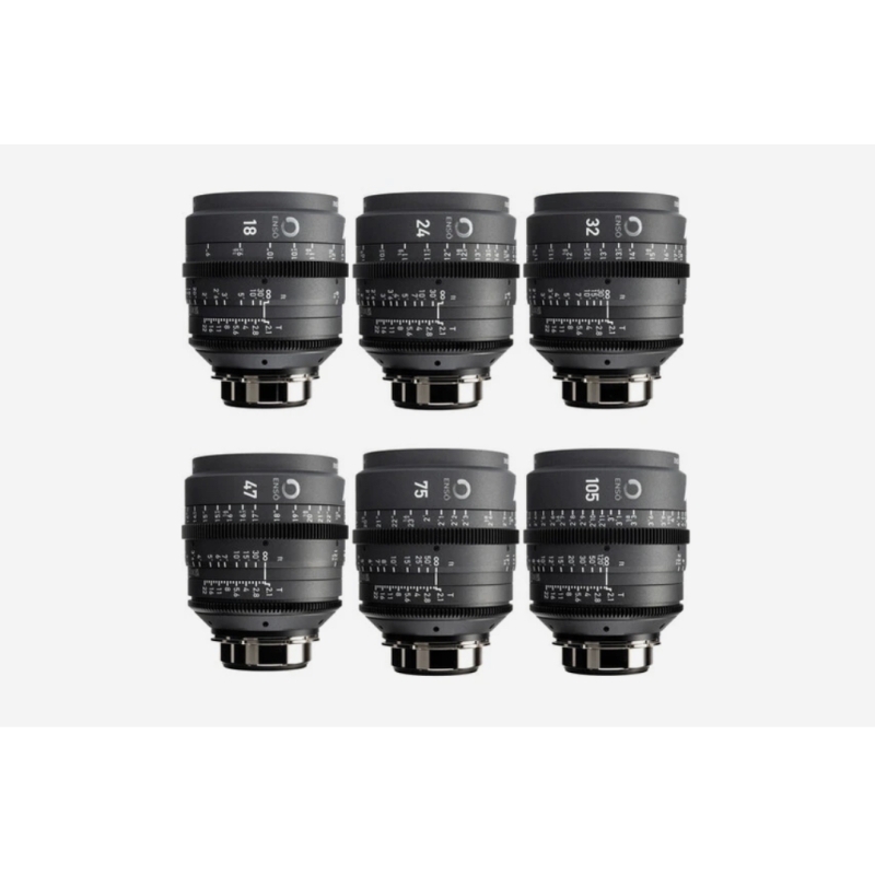ARRI Ensō Prime Core 6-Lens Set (ARRI LPL, Feet)